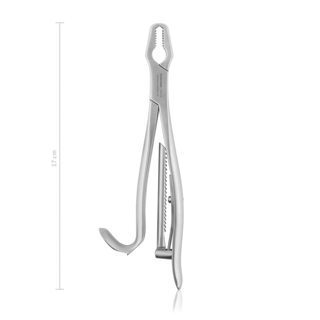 [183117] Knochenhaltezange Kern-Mini, 17 cm, mit Sperre 
