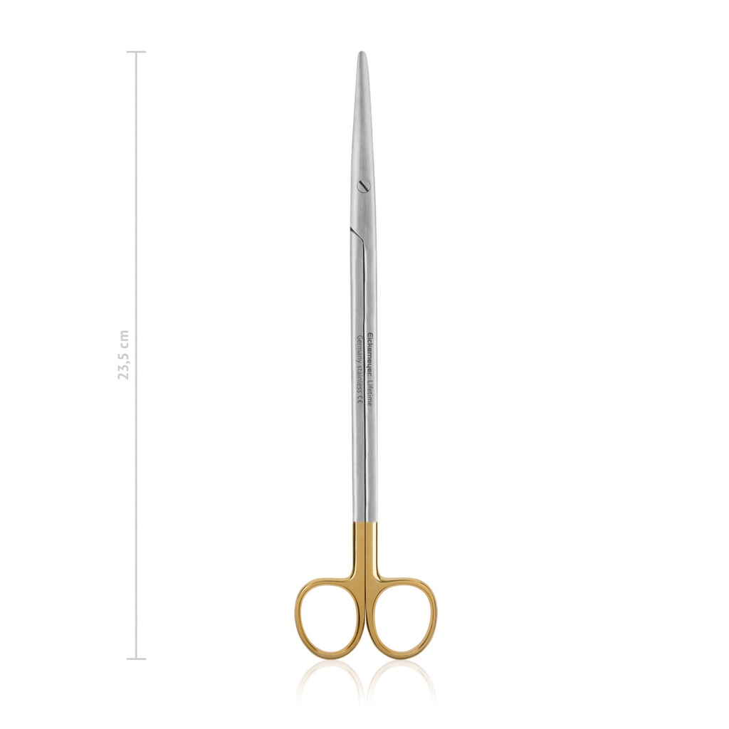 Präparierschere METZENBAUM, stumpf/stumpf, 23,5 cm, gerade, TC