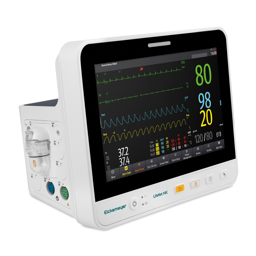[321920] LifeVet 10 C Multiparameter  Überwachungs- und Anästhesiemonitor