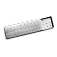 Nadeldose, gelocht, 75 x 25 x 5 mm