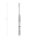 Pinzette STANDARD, anatomisch, 13 cm