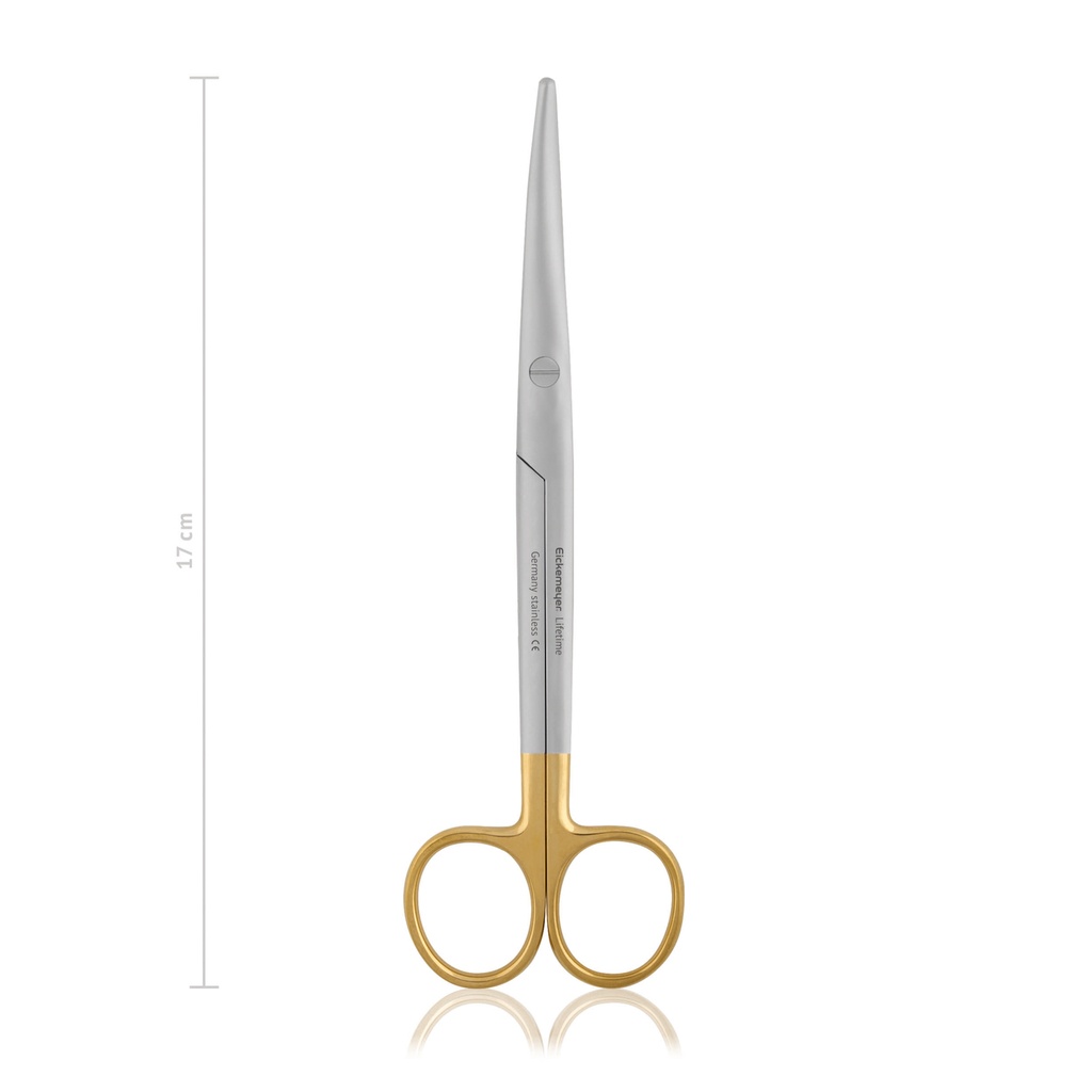 Präparierschere MAYO-STILLE, stumpf/stumpf, 17 cm, gebogen, TC