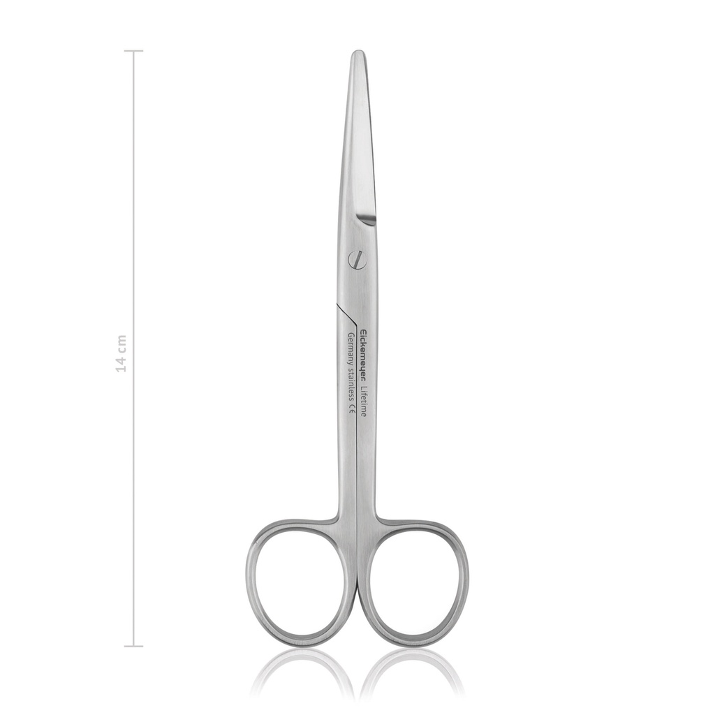 Präparierschere MAYO, stumpf/stumpf, 14,5 cm, gebogen