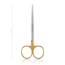 Präparierschere METZENBAUM, fein, stumpf/stumpf, 11,5 cm, gerade, TC