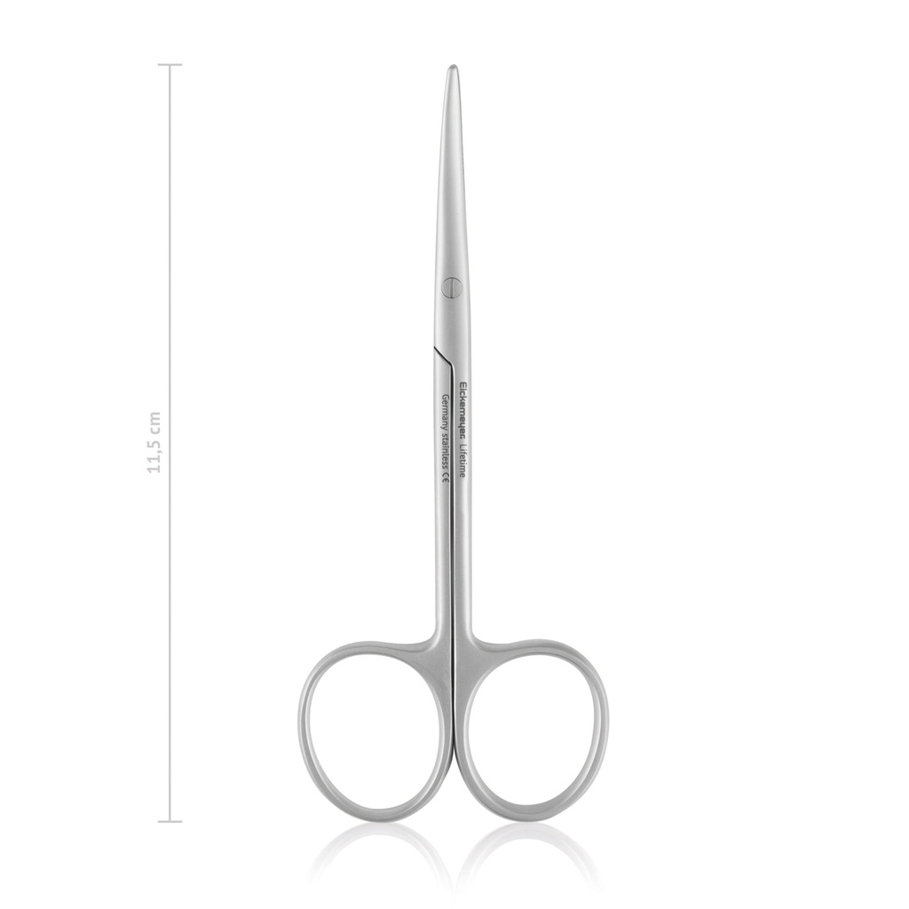 Präparierschere, METZENBAUM, fein, stumpf/stumpf, 11,5 cm, gebogen