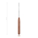 Raspatorium mit Ferrozellgriff, 3 mm, 18,5 cm