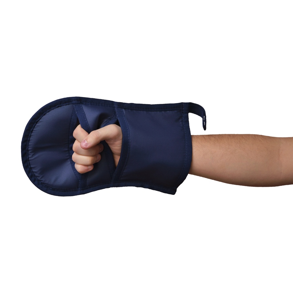 Röntgen-Handschutz, mittel, mit Klettverschluß, blau, Pb 0,5 mm, Paar Breite 18 cm, Länge 30 cm