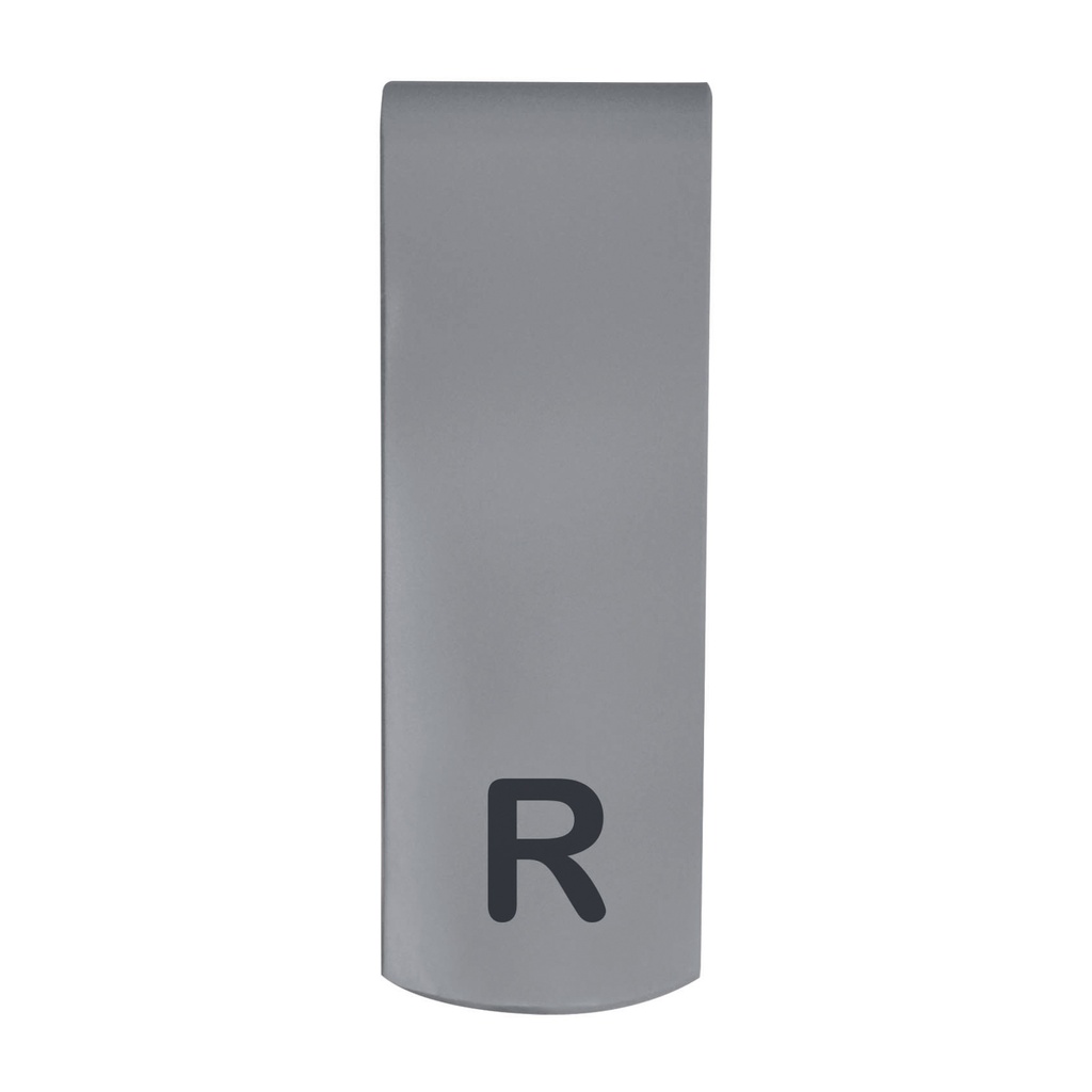 [704022] Röntgenclip L- und R, zum Aufstecken auf Kassetten, Kunststoff 