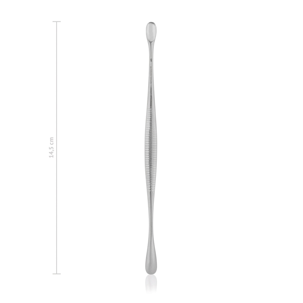 Scharfer Löffel VOLKMANN, doppelendig, 14 cm