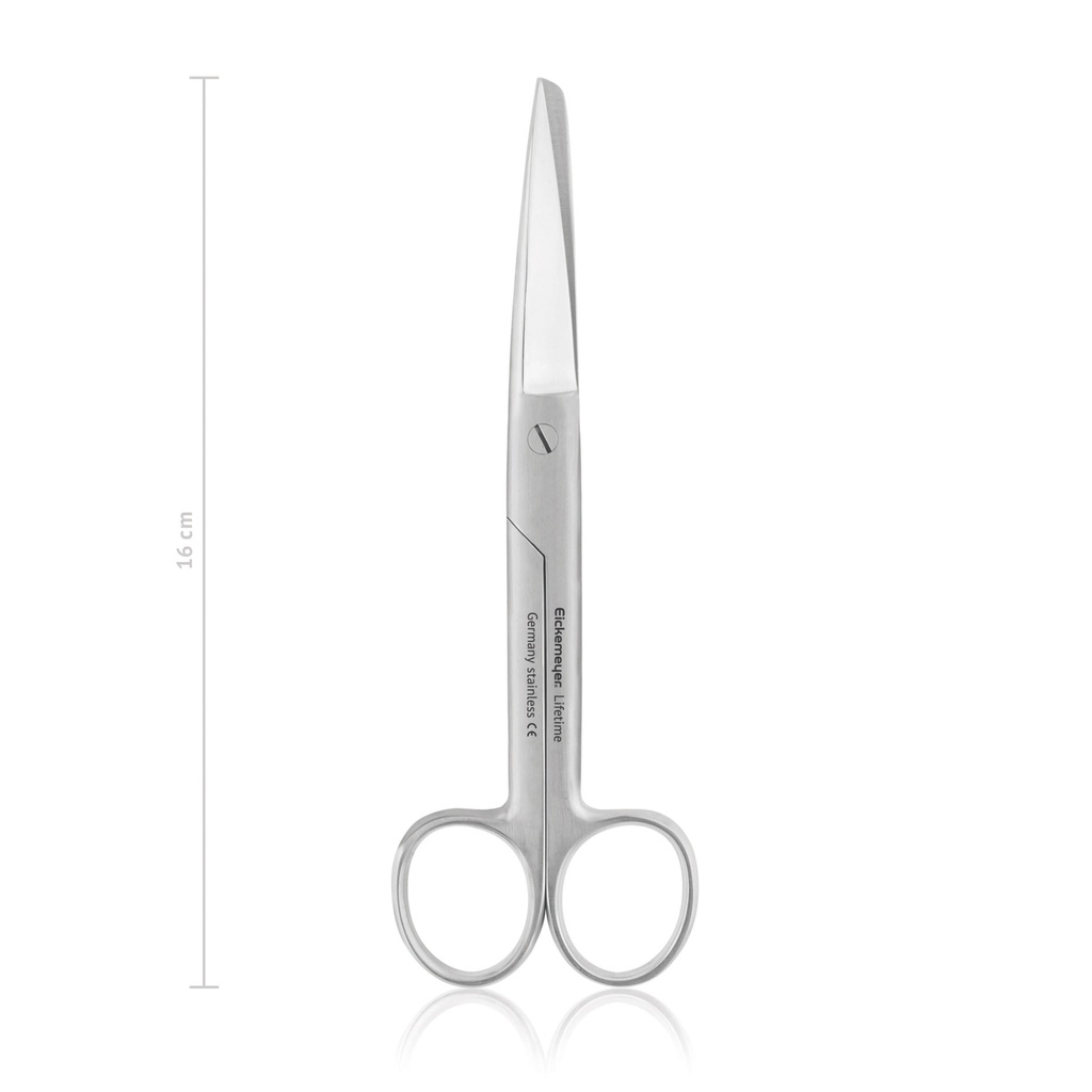 Chirurgische Schere, kräftiges Modell, spitz/stumpf, 16, cm, gerade