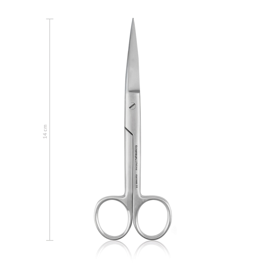 [970414] Schere chirurgisch, sp/sp, gerade, 14 cm 