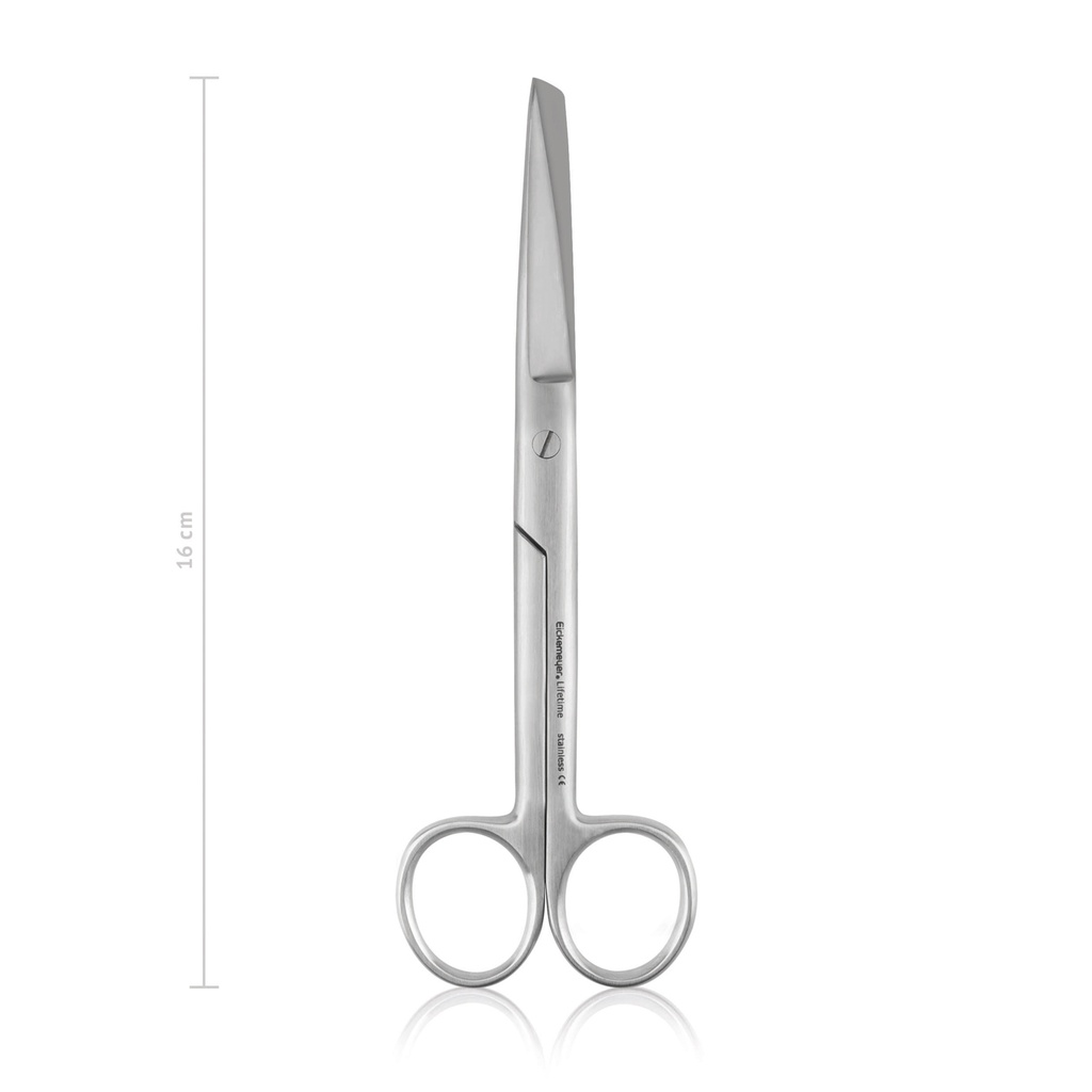 [970216] Schere chirurgisch, sp/st, gerade, 16 cm 
