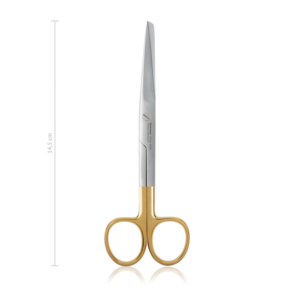 Chirurgische Schere STANDARD, spitz/stumpf, 14,5 cm, gerade, TC