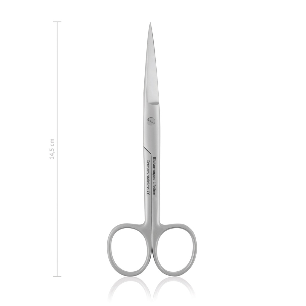 Chirurgische Schere STANDARD, spitz/spitz, 14,5 cm, gerade