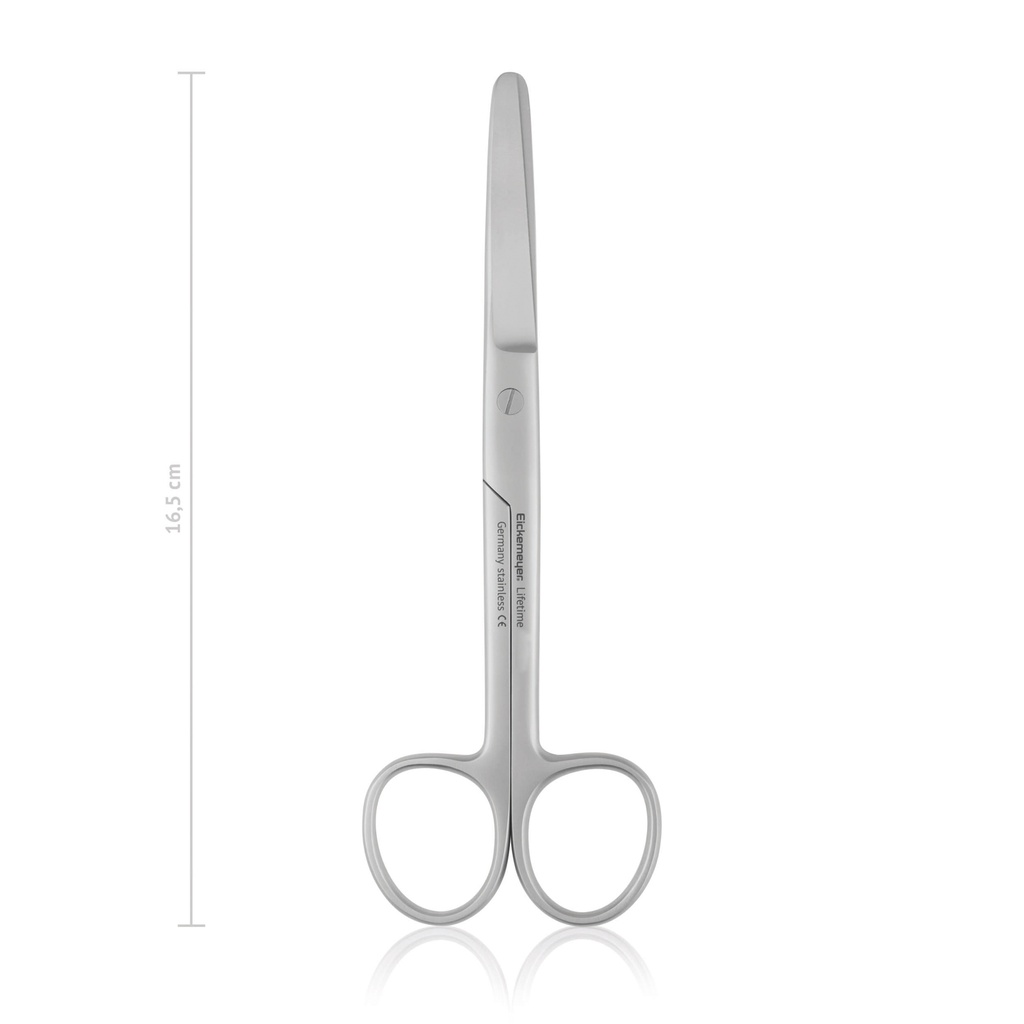 Chirurgische Schere STANDARD, stumpf/stumpf, 16,5 cm, gerade