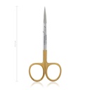 Irisschere, 11,5 cm, fein, gebogen, TC, sp/sp