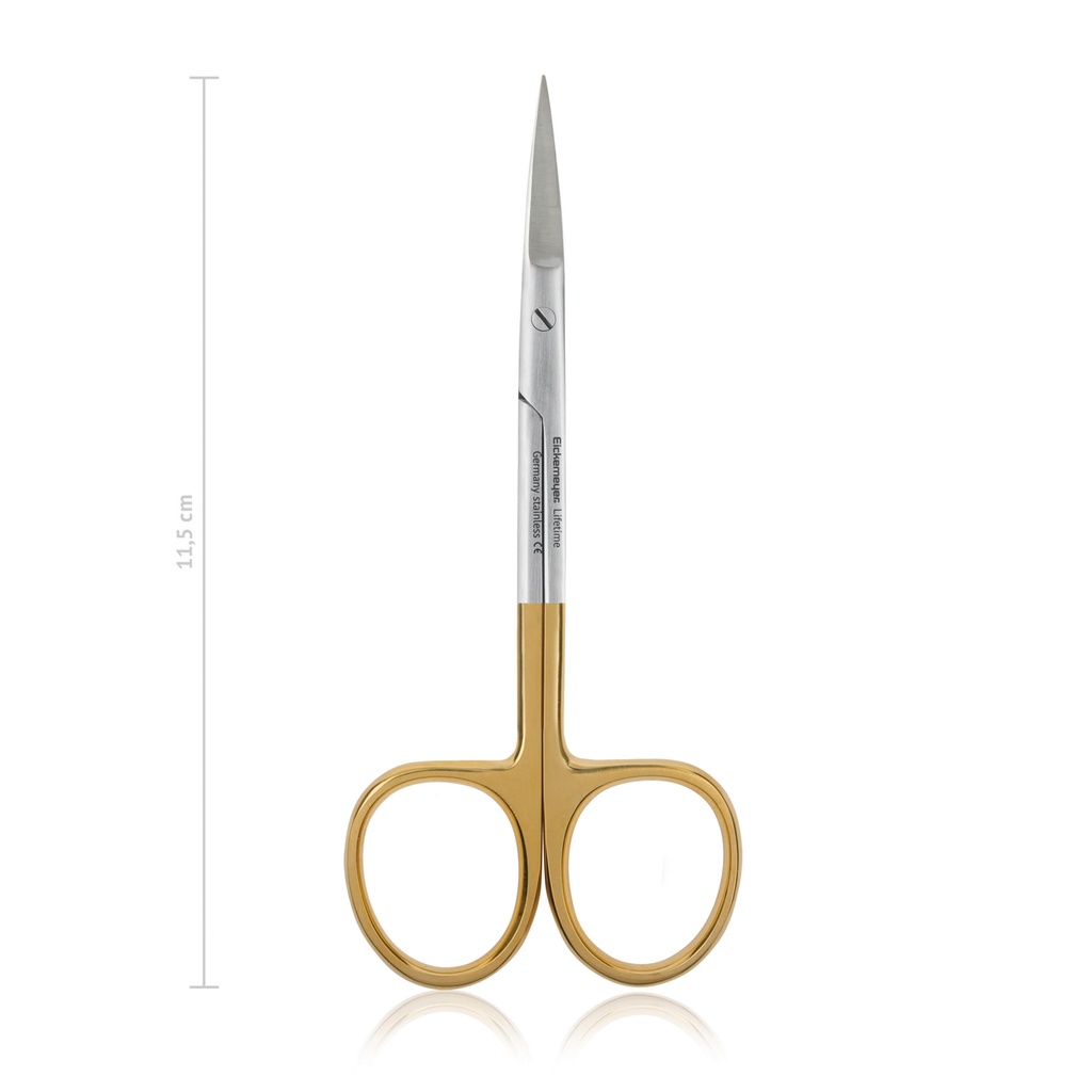 Schere IRIS, fein, spitz/spitz, 11,5 cm, gerade, TC