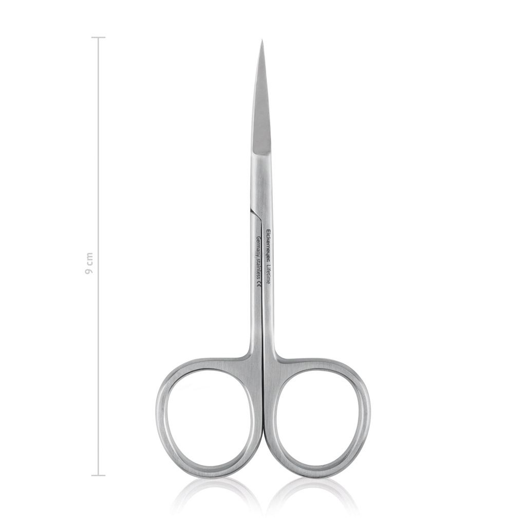 Schere IRIS, fein, spitz/spitz, 9 cm, gebogen