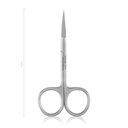 Schere IRIS, fein, spitz/spitz, 9 cm, gebogen