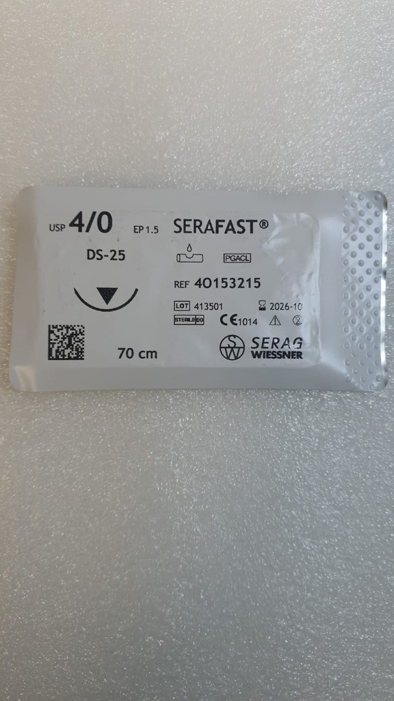 Serafast EP 1,5, USP 4/0 Reverse cutting needle 