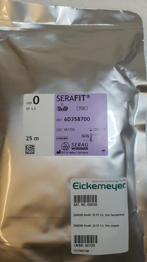 Serafit, (0) EP 3,5, 25m Flachpackung 