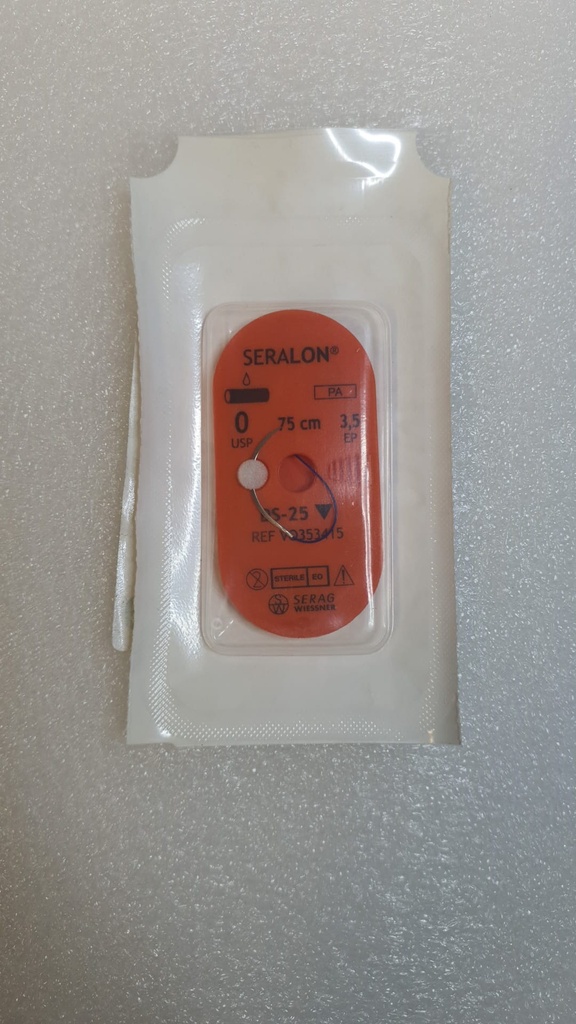 Seralon EP 3,5, USP 0 Triangular needle 