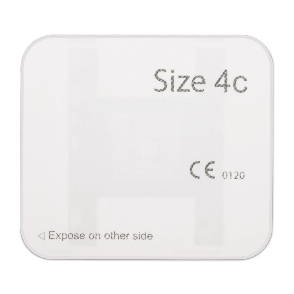[70803106] Size 4c Imaging Plate Kit Contains: 1 x IP size 4c (48 x 54 mm)