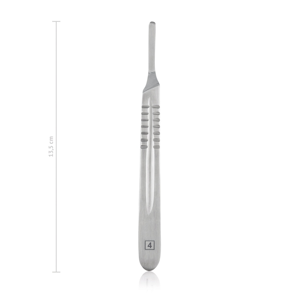 [100504] Skalpellgriff, STANDARD, Nr. 4, für Klingen Fig. 18 - 23