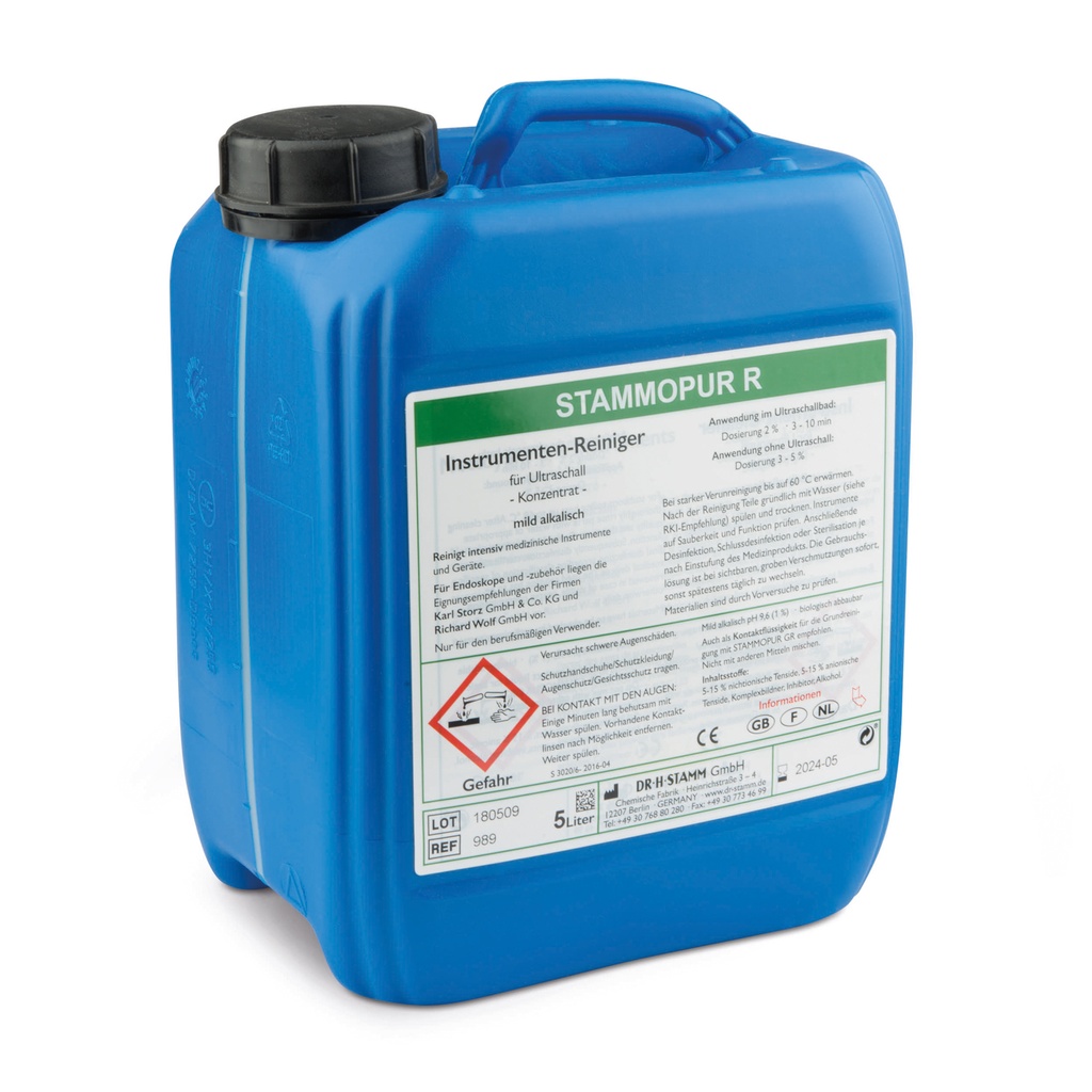 [562505] Stammopur R, 5 Ltr. Instrumenten-Reinigungskonzentrat für Ultraschallreiniger