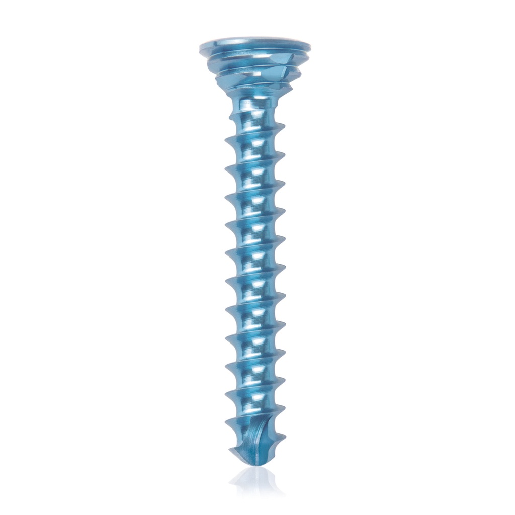 [185540] Titan-Verriegelungsschraube Ø2.7x 20 mm,multidirektional, blau, Torx 10, selbstschneidend, selbstbohrend