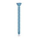 Titan-Verriegelungsschraube Ø2.7x 28 mm, multidirektional, blau, Torx 10, selbstschneidend, selbstbohrend