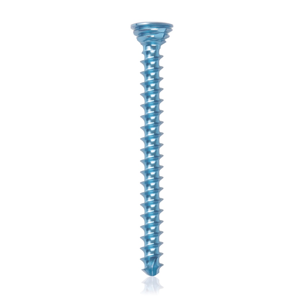 [185545] Titan-Verriegelungsschraube Ø2.7x 30 mm, multidirektional, blau, Torx 10, selbstschneidend, selbstbohrend