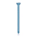 Titan-Verriegelungsschraube Ø2.7x 32 mm,  multidirektional, blau, Torx 10, selbstbohrend, selbsschneidend