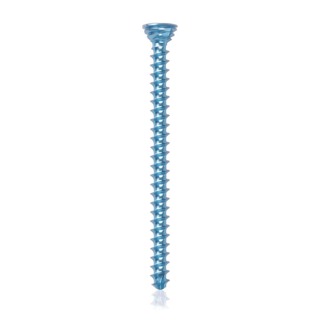 [185603] Titan-Verriegelungsschraube Ø2.7x 38 mm, multidirektional, blau, Torx 10, selbstbohrend, selbsschneidend