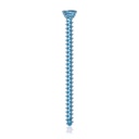 Titan-Verriegelungsschraube Ø2.7x 38 mm, multidirektional, blau, Torx 10, selbstbohrend, selbsschneidend