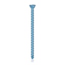 Titan-Verriegelungsschraube Ø2.7x 40 mm,  multidirektional, blau, Torx 10, selbstbohrend, selbsschneidend
