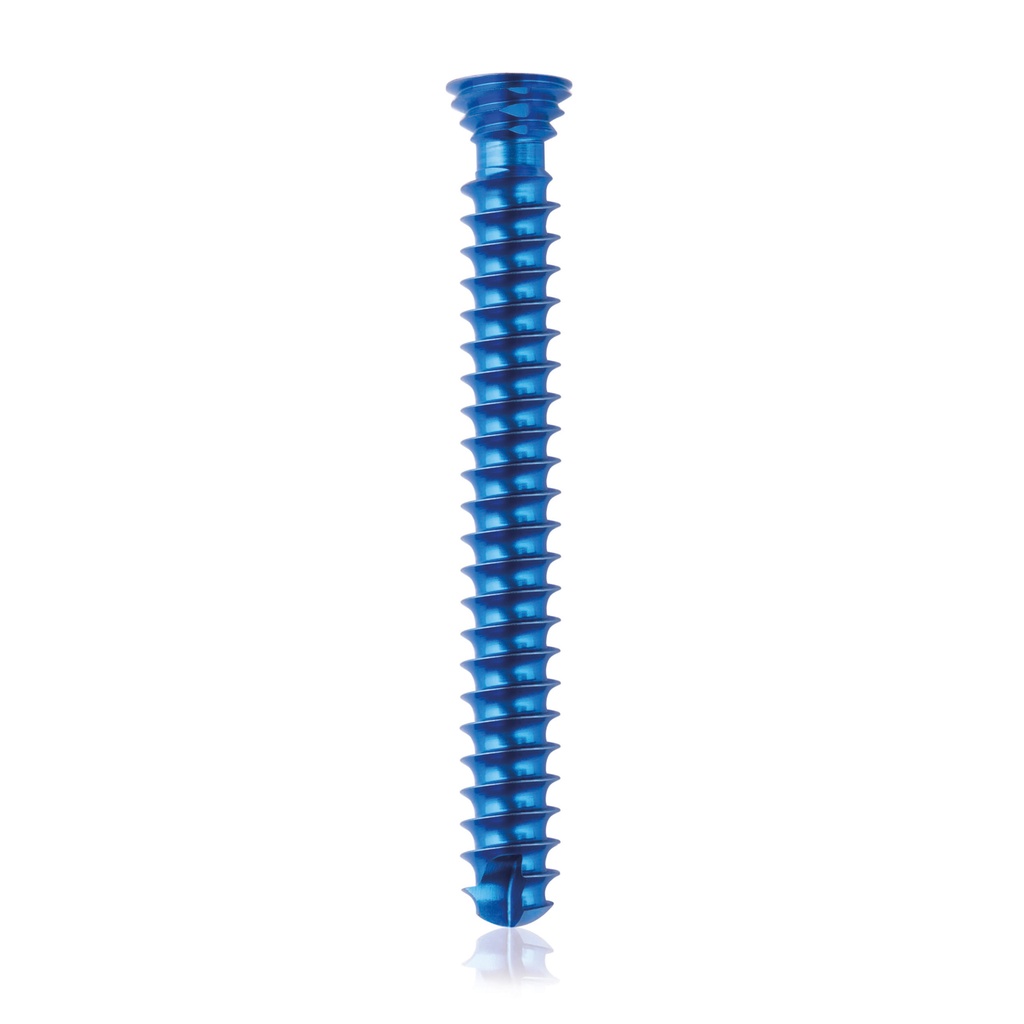 [185463] Titan-Verriegelungsschraube Ø4x 32 mm, multidirektional, blau, Torx 10, selbstbohrend, selbstschneidend