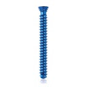 Titan-Verriegelungsschraube Ø4x 32 mm, multidirektional, blau, Torx 10, selbstbohrend, selbstschneidend