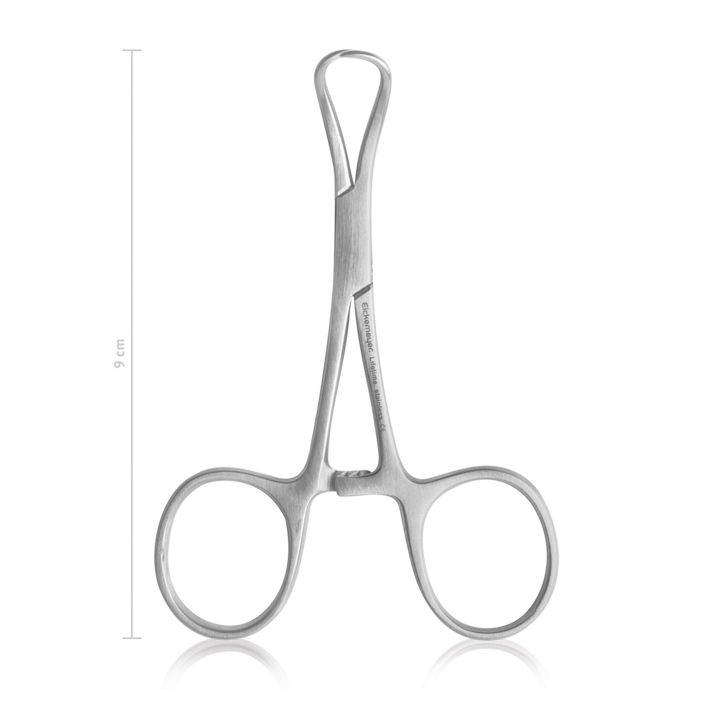 Tuchklemme BACKHAUS, 9 cm