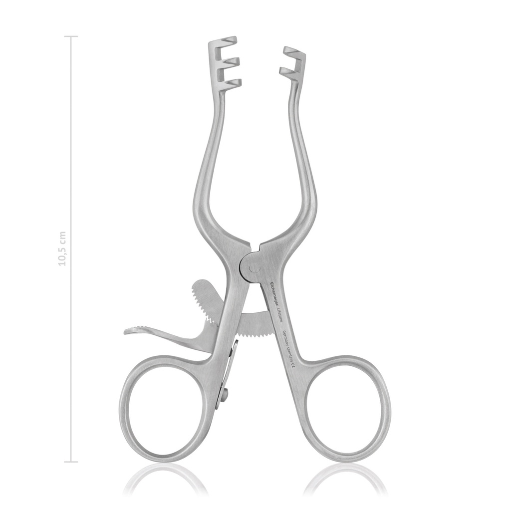 Wundspreizer WEITLANER, scharf, 10,5 cm