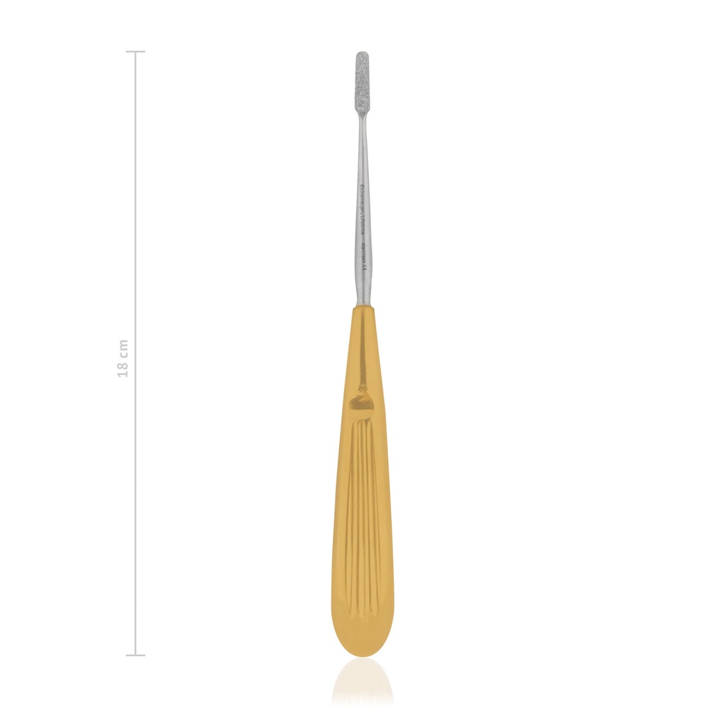[177319] Zahnraspel Lewis mod., - diamantiert - 18 cm, für kleine Nager, fein 