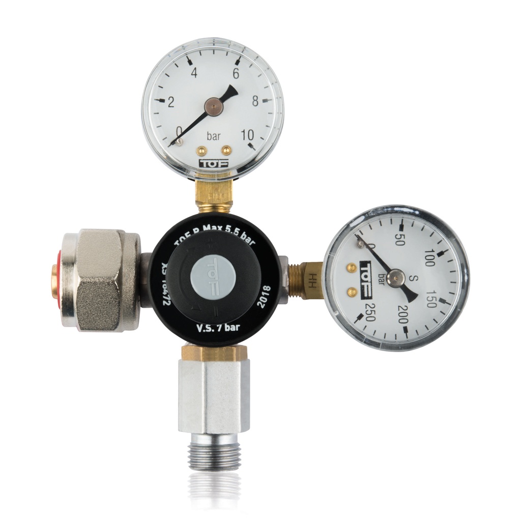 Druckminderer für CO₂-Insufflator