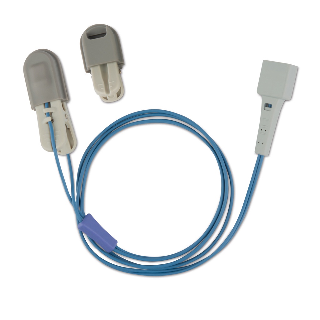 [E32186001] SpO₂ Clipsensor für Lifevet PT (321860) mit kleinem und großem Clip