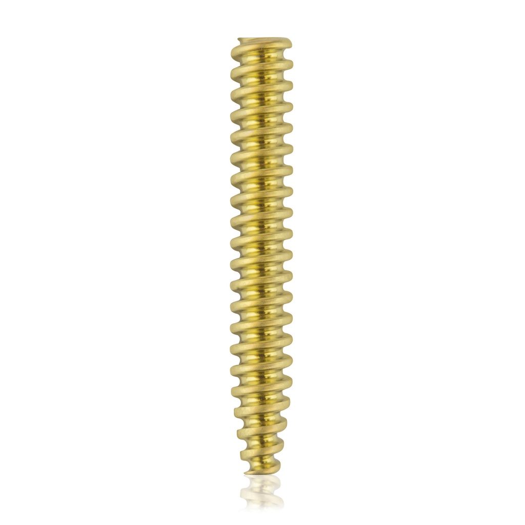[191573] Titan-Interferenzschraube, Ø4.5 x L30 mm, kanuliert, Ø Kanulierung 1.1 mm, gold, HEX 2.5