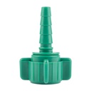 Anschlussnippel (grün, Kunststoff) Tannenbaumadapter/ Tülle auf  3/8"-Schlauch für OxyVet III Sauerstoffkonzentrator
