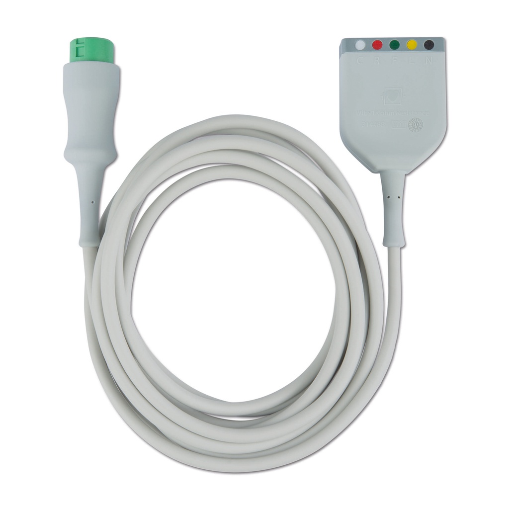 [E32190002] EKG-Stammkabel, 3/5-adrig für LifeVet 8M / 8C / 12M