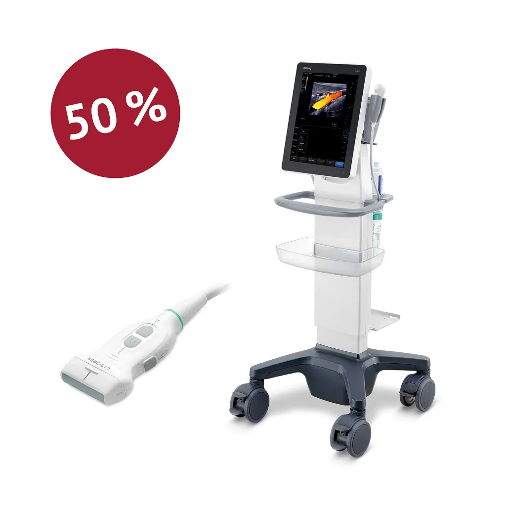 [304450] Ultraschallgerät Mindray TE5 Vet Inkl. 1 Schallkopf (L12-3RCs) incl. Trolley