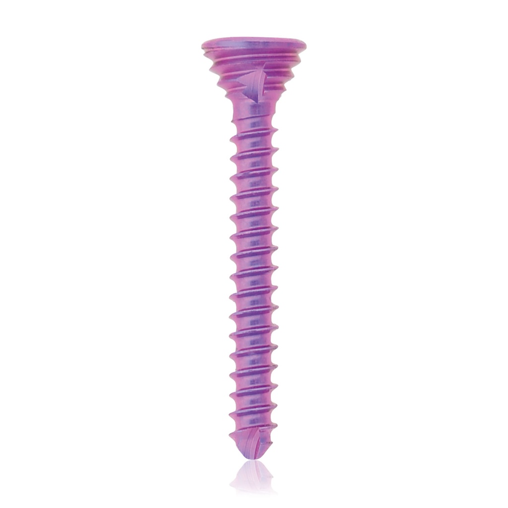 [197431] Titan-Verriegelungsschraube Ø1.2 x L 10 mm, mulitdirektional, magenta, Torx 6, selbstbohrend, selbstschneidend