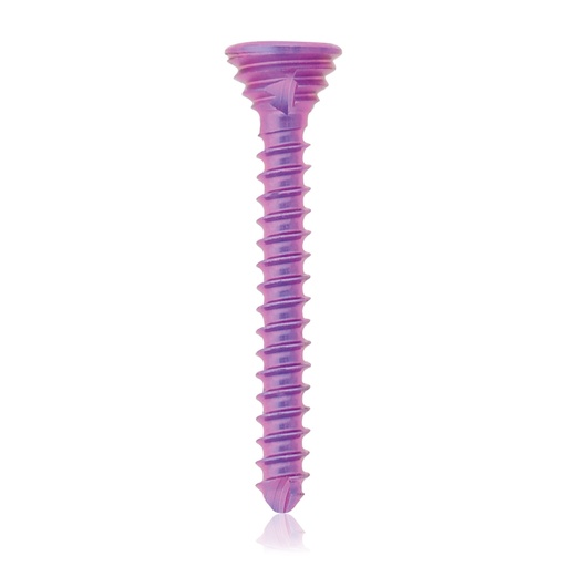 [197431] Titan-Verriegelungsschraube Ø1.2 x L 10 mm, mulitdirektional, magenta, Torx 6, selbstbohrend, selbstschneidend