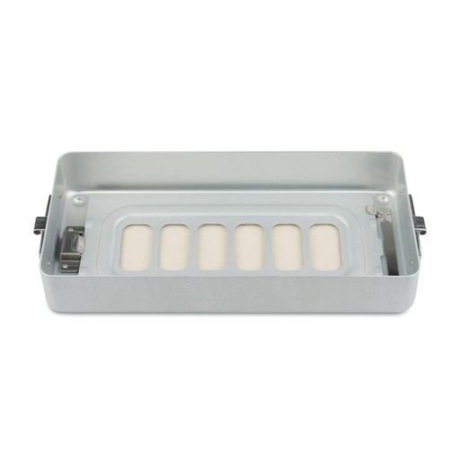 [500615] 4,5 cm hohes Bodenteil zu Klein-Set-Container, perforiert, 300 x 140 x 45 mm, grau